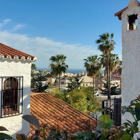 Semesterbostad New Boho With Balcony, Private Garden And Communal Pool Nerja